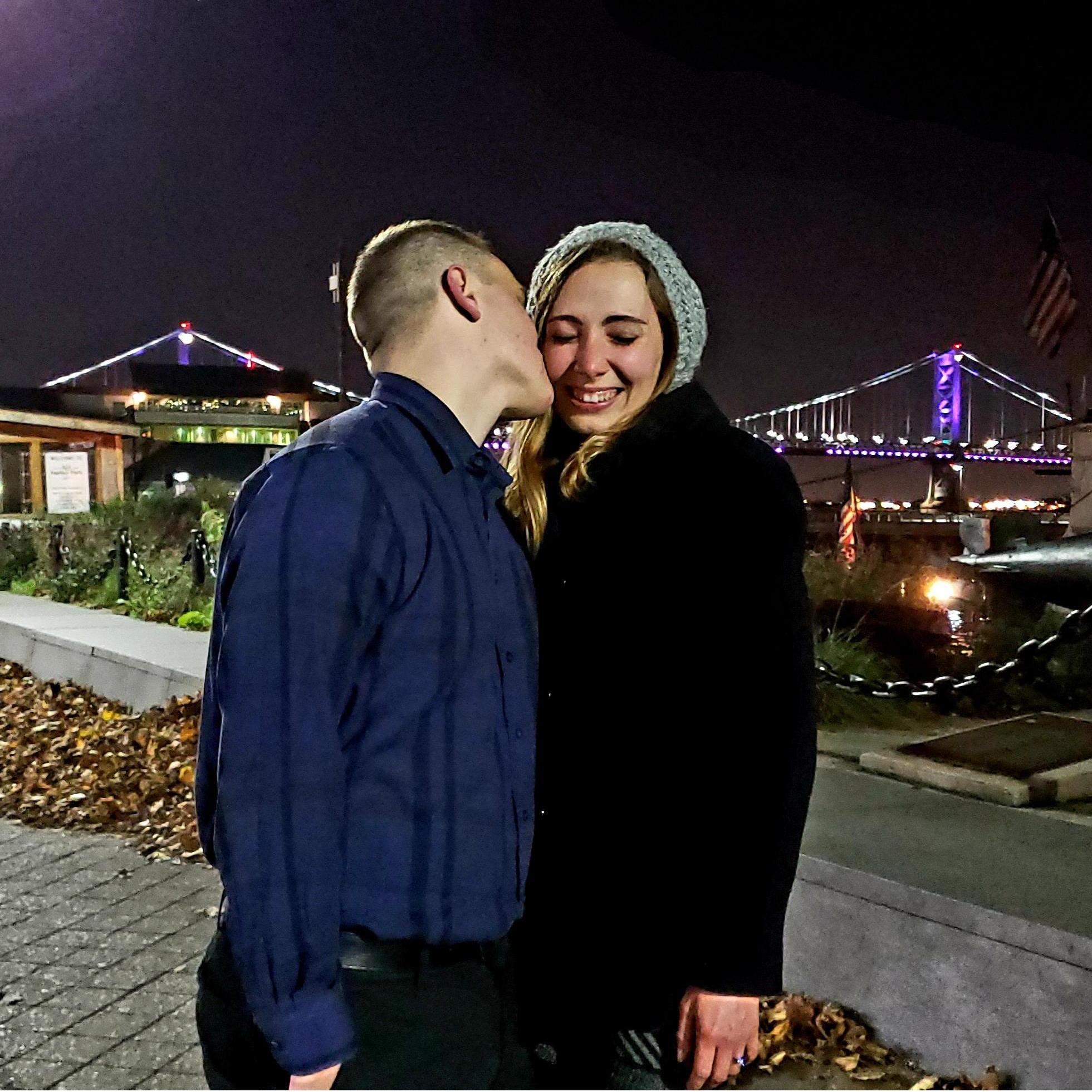 The night we got engaged! 10-11-18