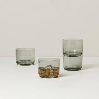 Tuscany Classics Stackable Short Glass, Set of 4