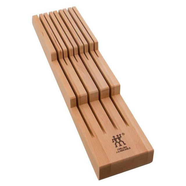 Zwilling J.A. Henckels - Zwilling® J.A. Henckels 8-Slot In-Drawer Knife Organizer in Light Brown
