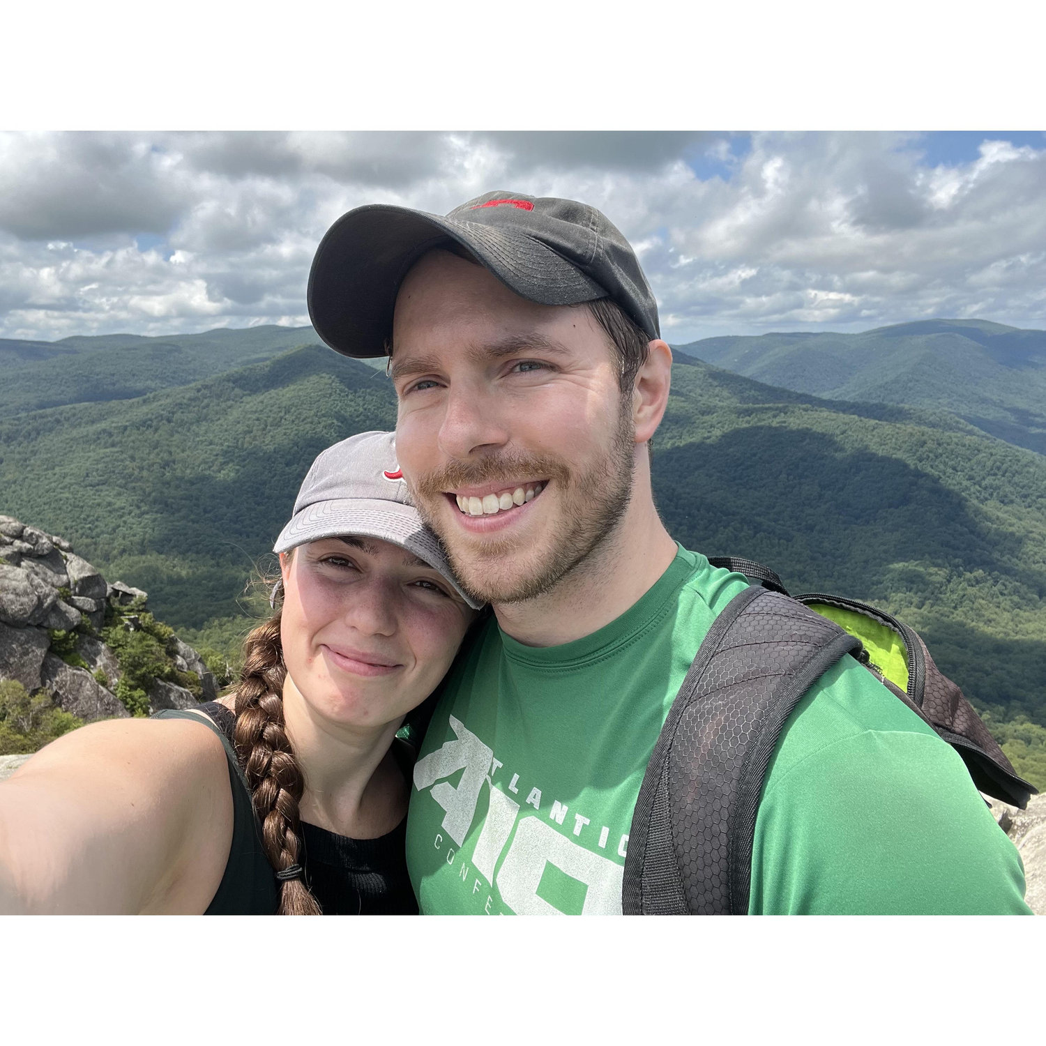 June 2025 - Hiking Old Rag together for the second time