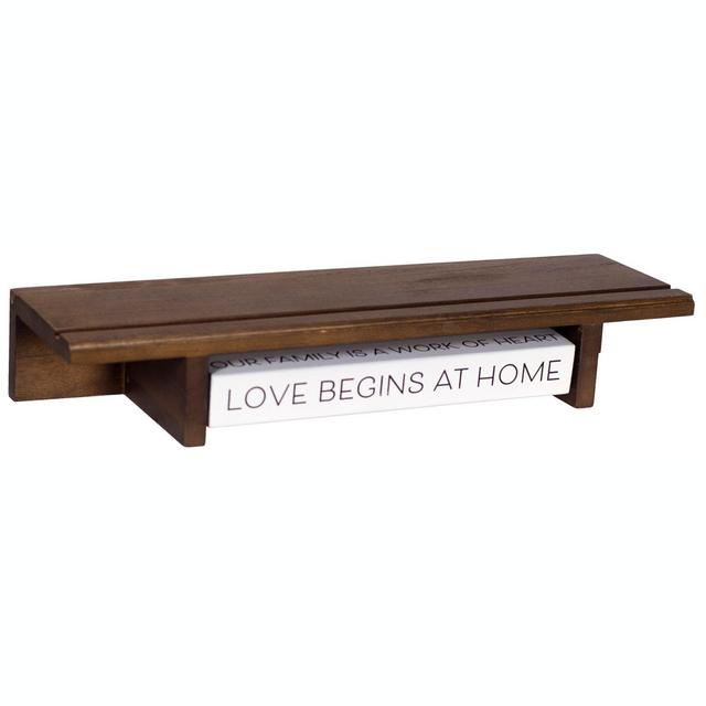 Malden® Shelf Spin Quote in Walnut