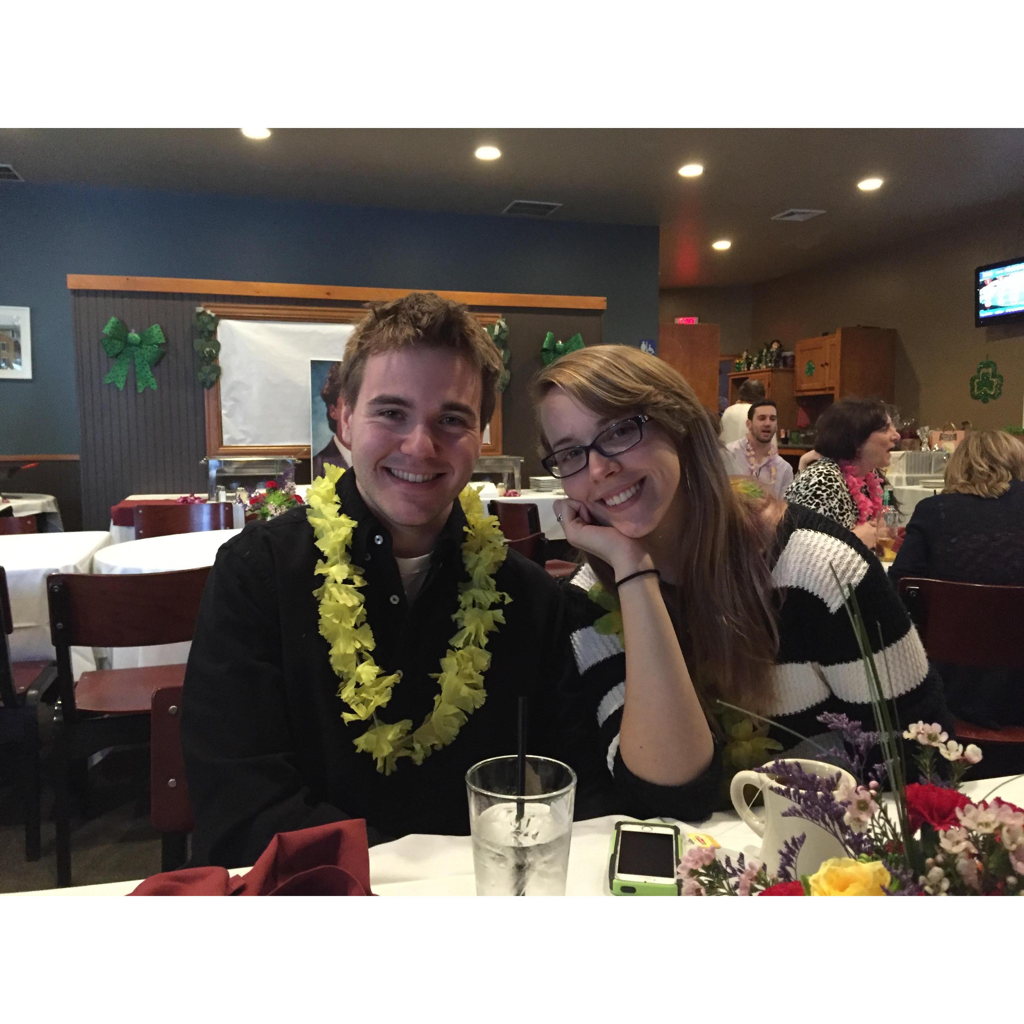 First family function with the McNeish side (3/12/2016)