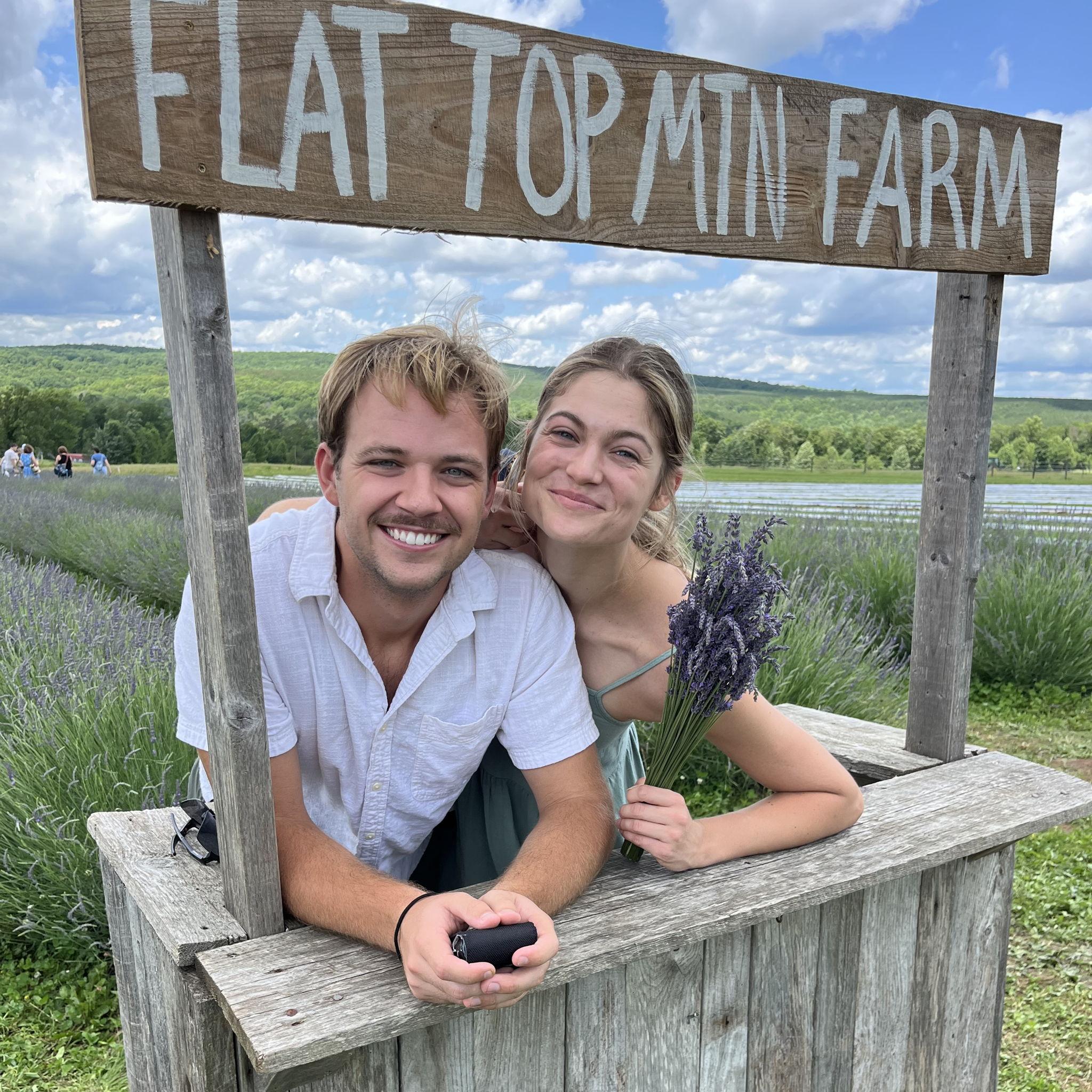 We escaped from MCAT and DAT summers in the summer of 2025 to a quaint flower farm atop East Tn hills. Little did Emilianne know at the time that Ryan was scoping out the spot for a proposal.