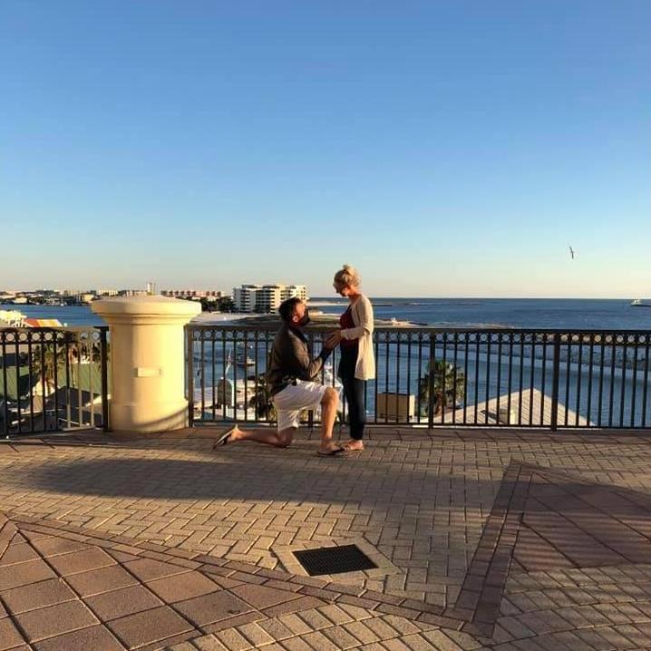 After 11 years, he proposed