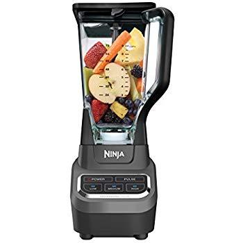 Ninja Professional 72oz Countertop Blender with 1000-Watt Base and Total Crushing Technology for Smoothies, Ice and Frozen Fruit (BL610), Black