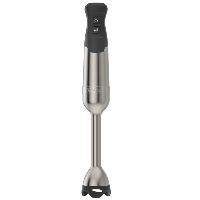 Vitamix 5-Speed Immersion Blender, Professional-Grade Hand Blender with 625-Watt Motor and Stainless-Steel Blade, Stainless Steel/Black