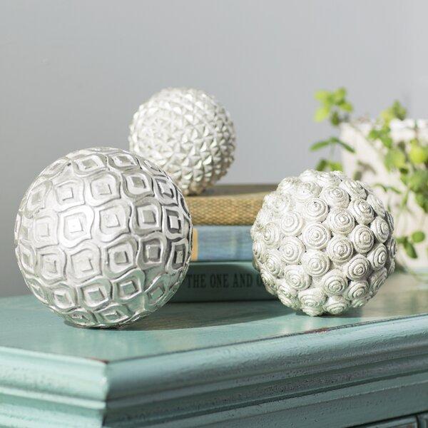 3 Piece Decorative Orb Set