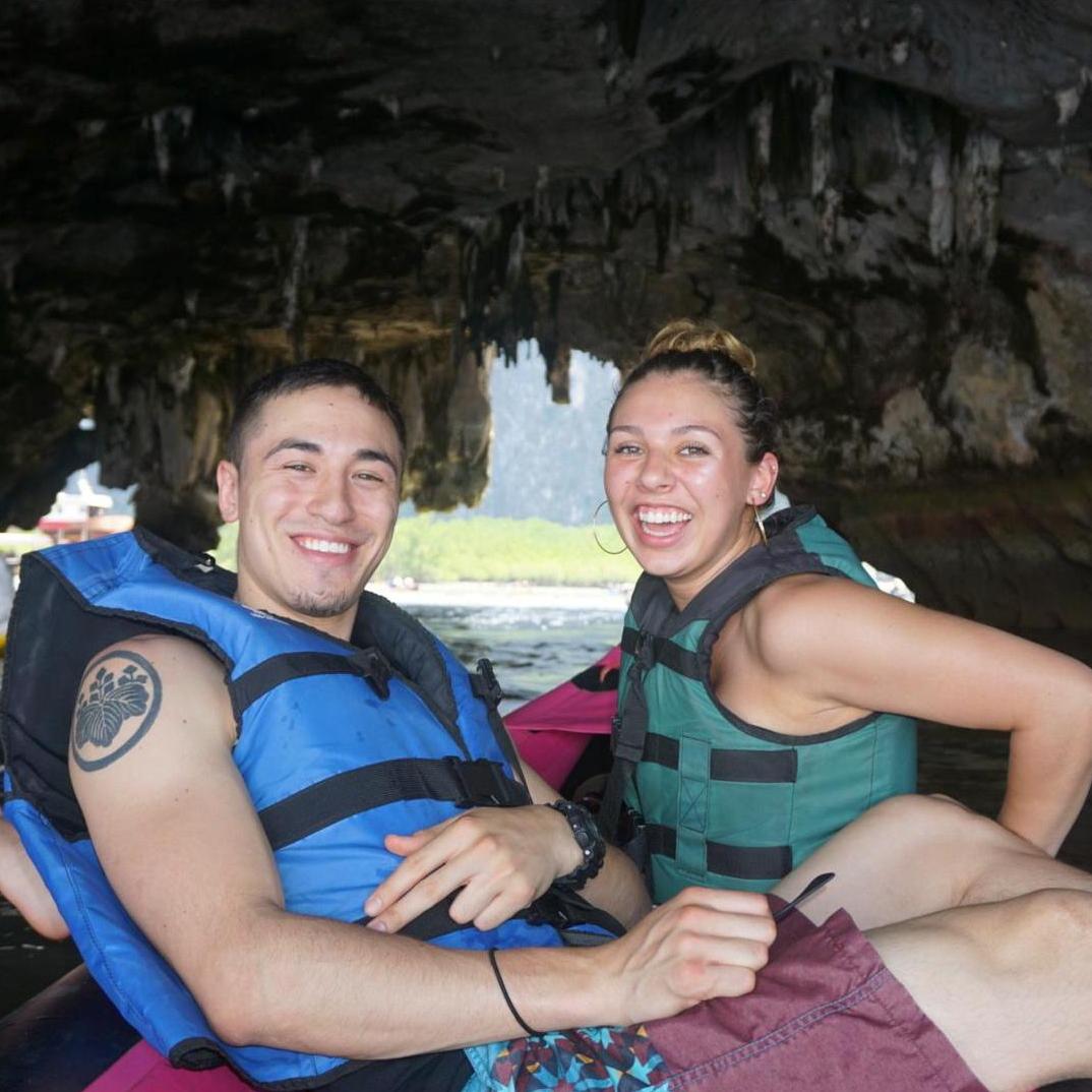 Kayaking the caves of the Phi Phi Islands!
Phi Phi Islands, Thailand
May 2017