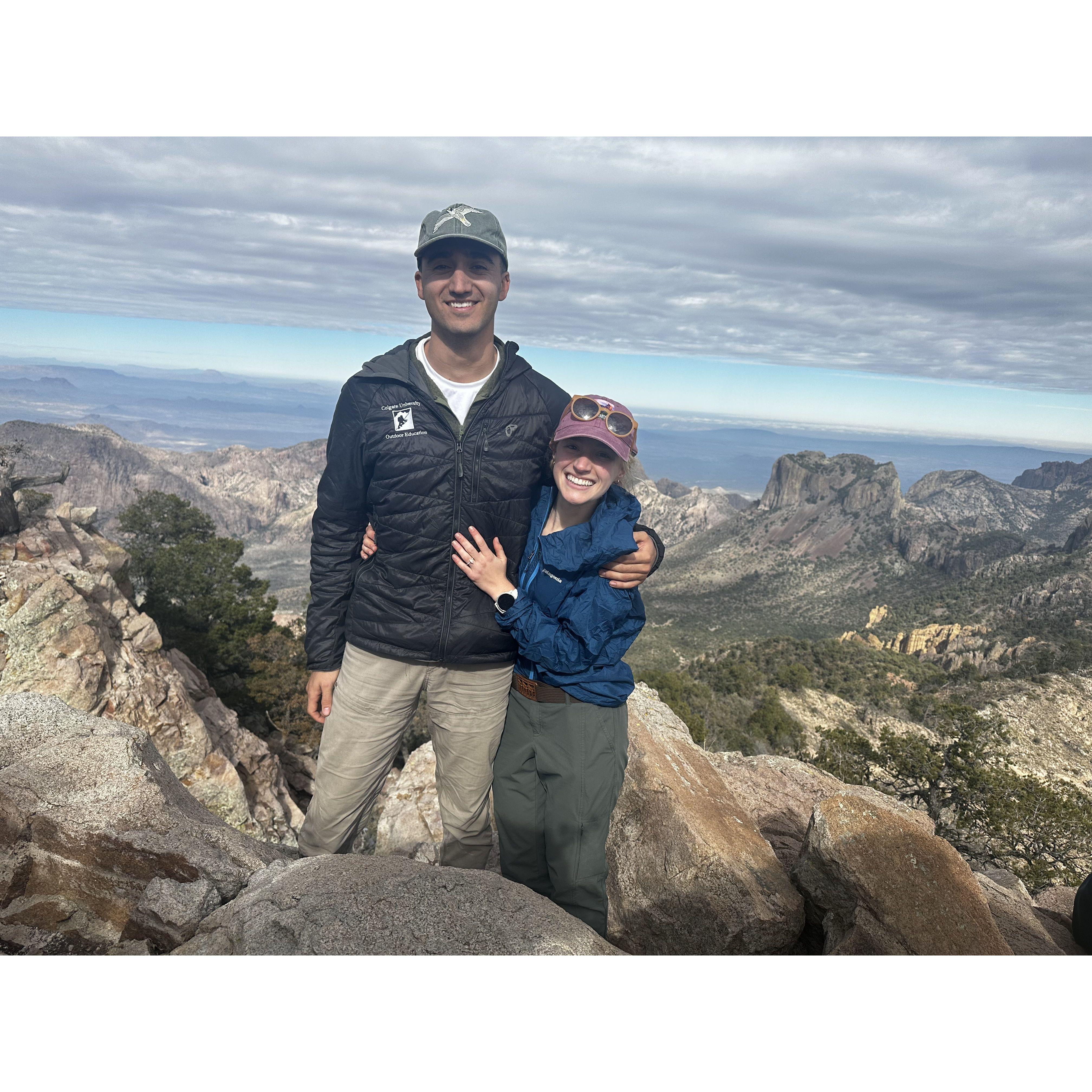 Minutes after Omar proposed!