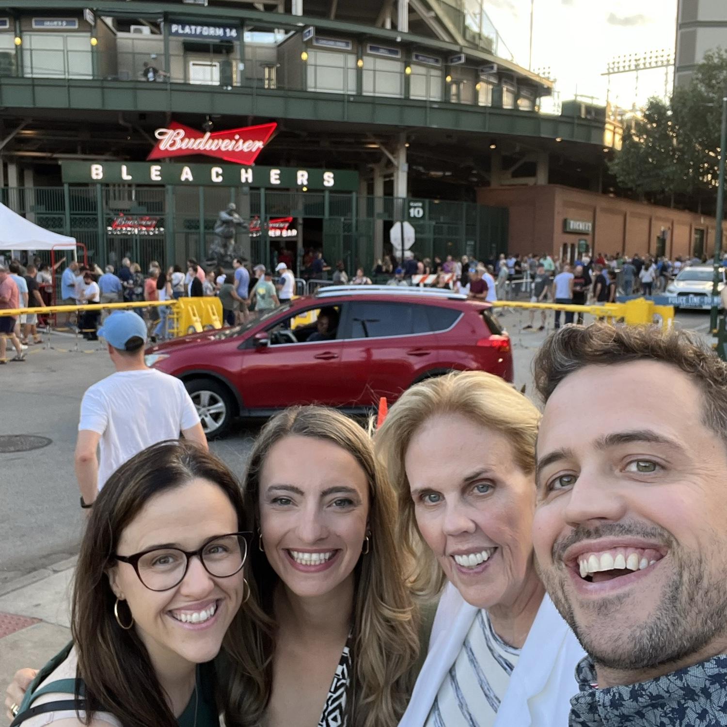 Fam in Chicago celebrating Jesse and Julia’s birthday