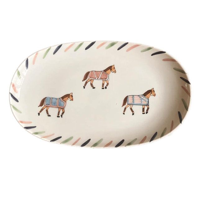 Oval Plate Brai x Popolo