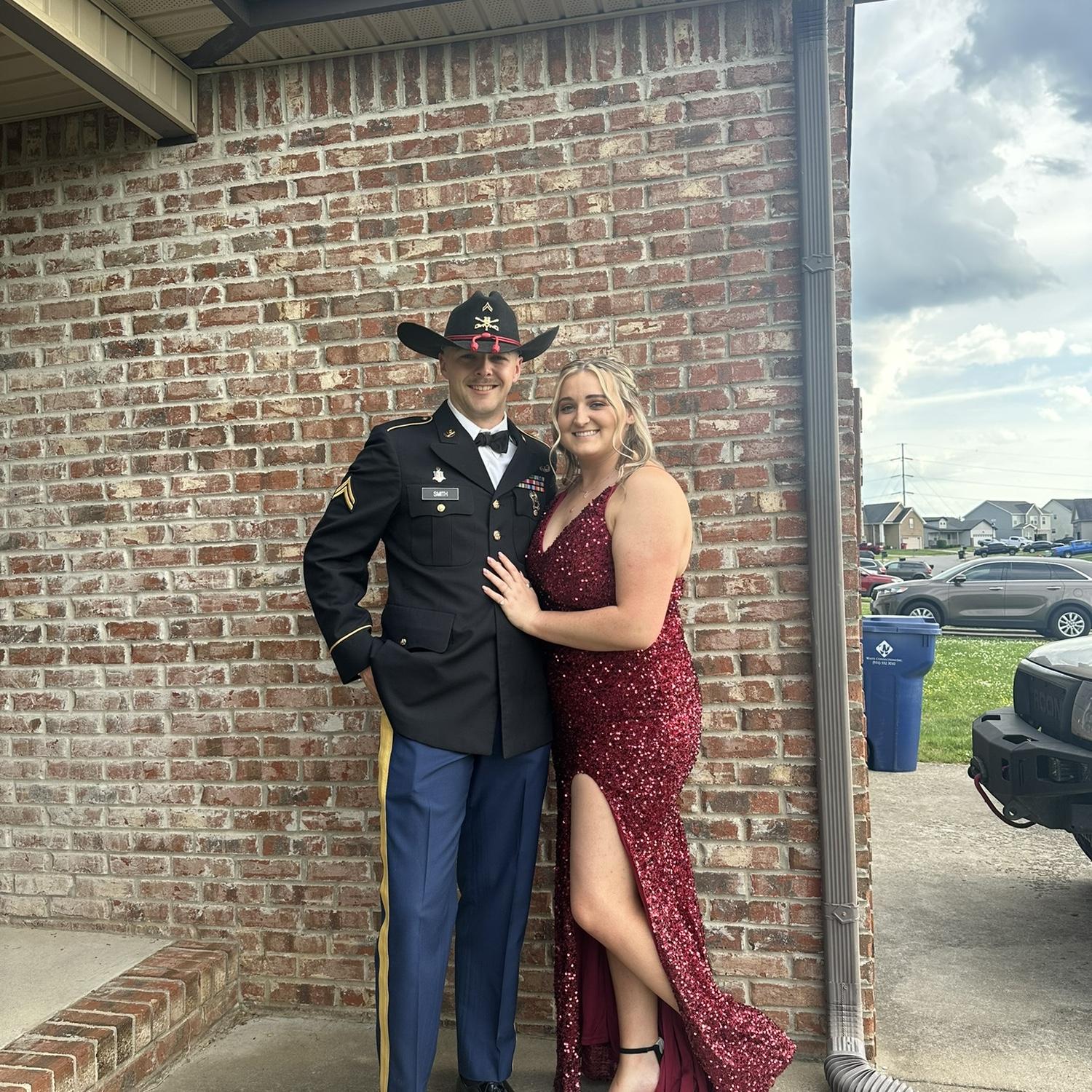 Our first Military ball together