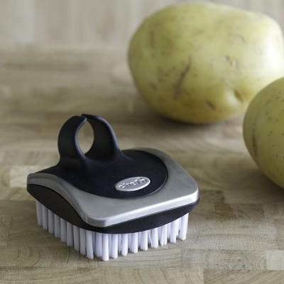 Chef'n Stainless-Steel Palm Veggie Brush