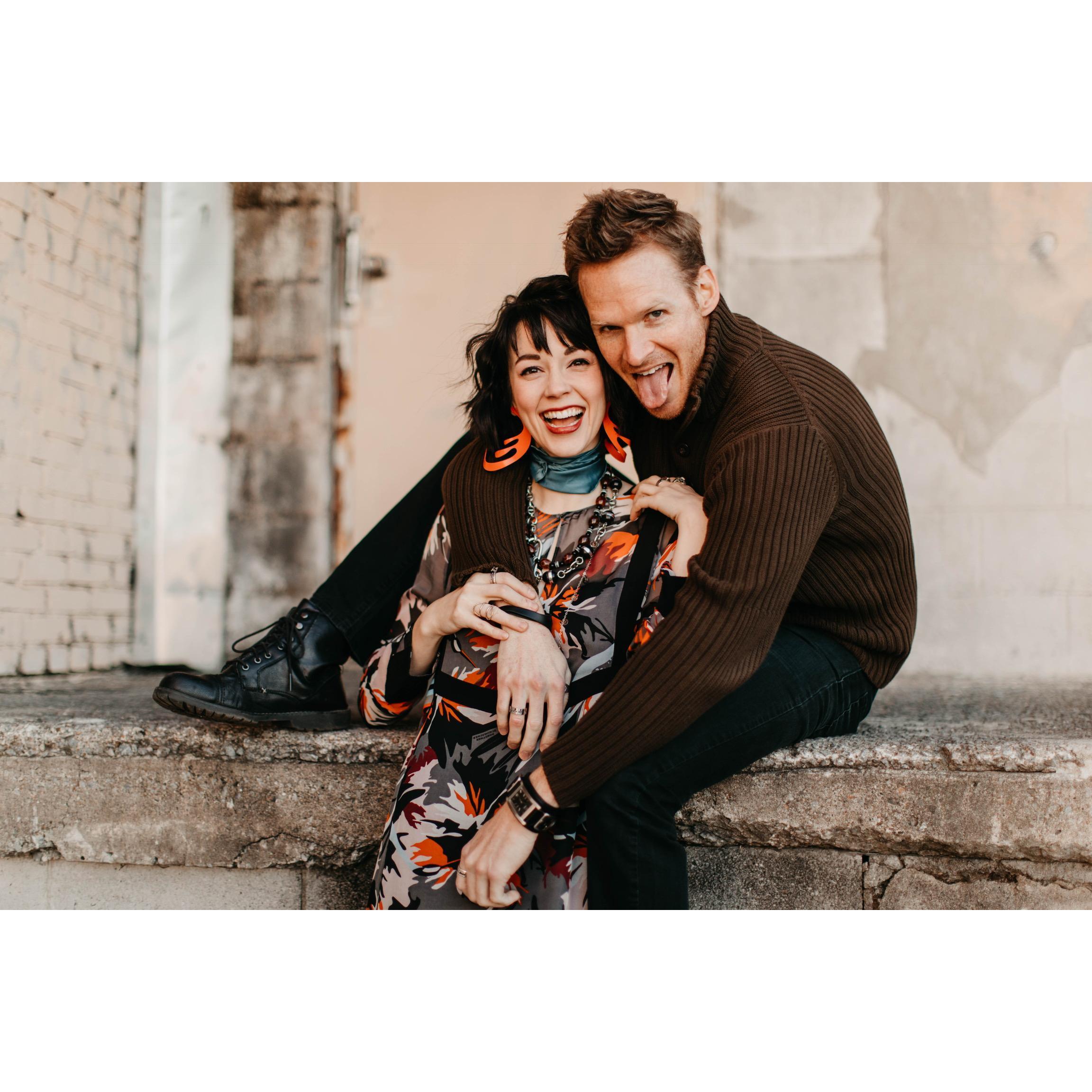 How amazing to laugh so much with the one you love!!