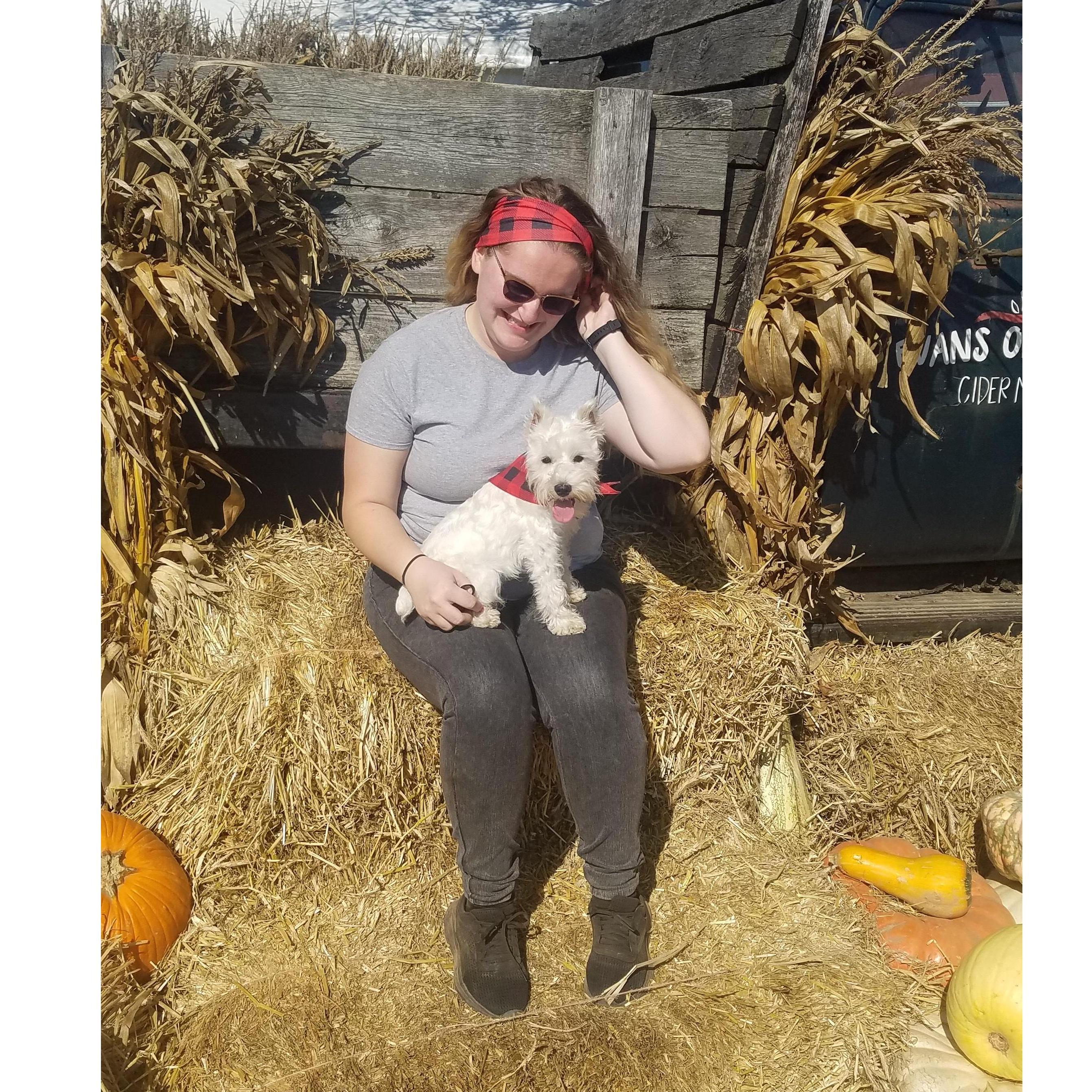 Our first trip to the pumpkin patch!