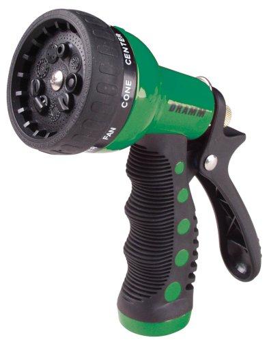 Dramm 12704 9-Pattern Revolver Spray Nozzle, Green