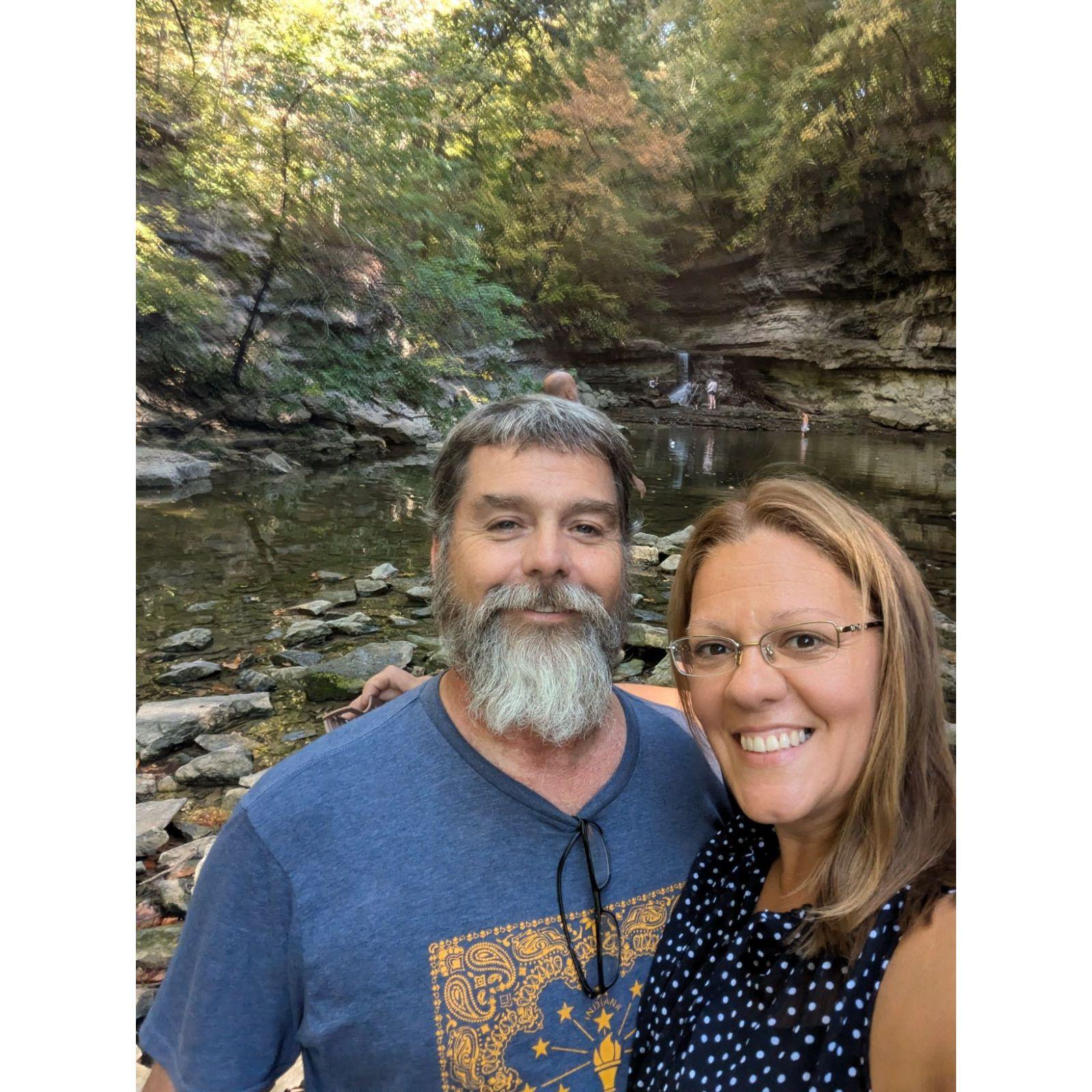 Cranfill Family Reunion at McCormick's Creek State Park, 2024.