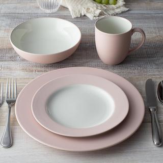Colorwave Rim 4-Piece Place Setting, Service for 1