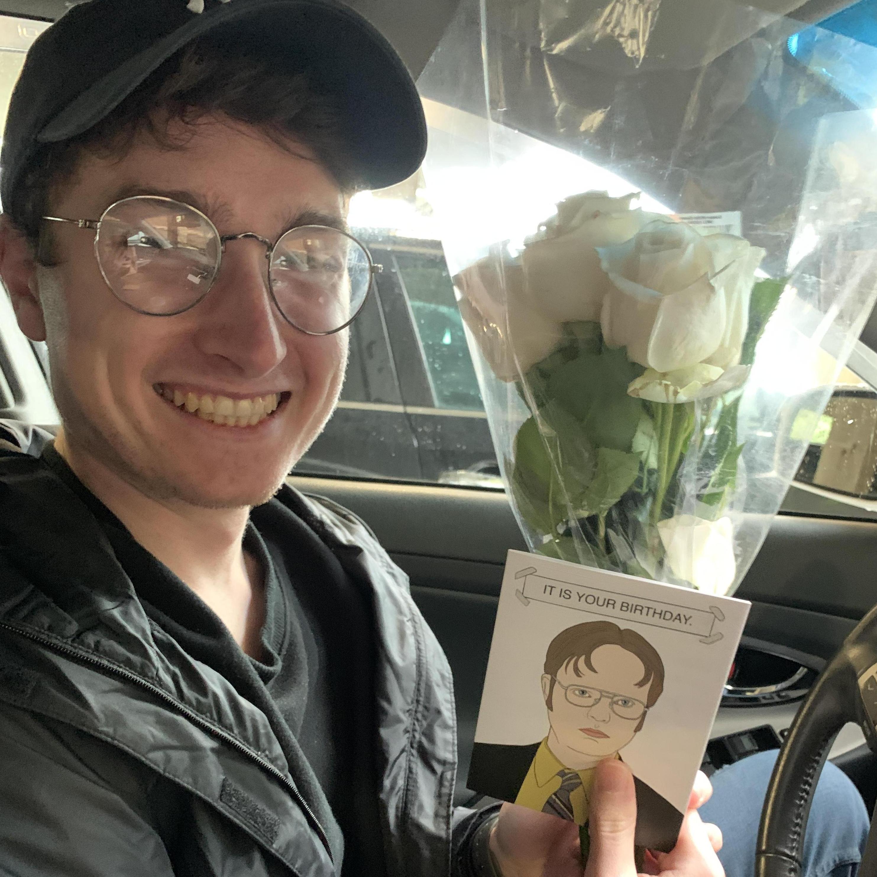 Annie’s 19th birthday surprise from the best gift-giver.