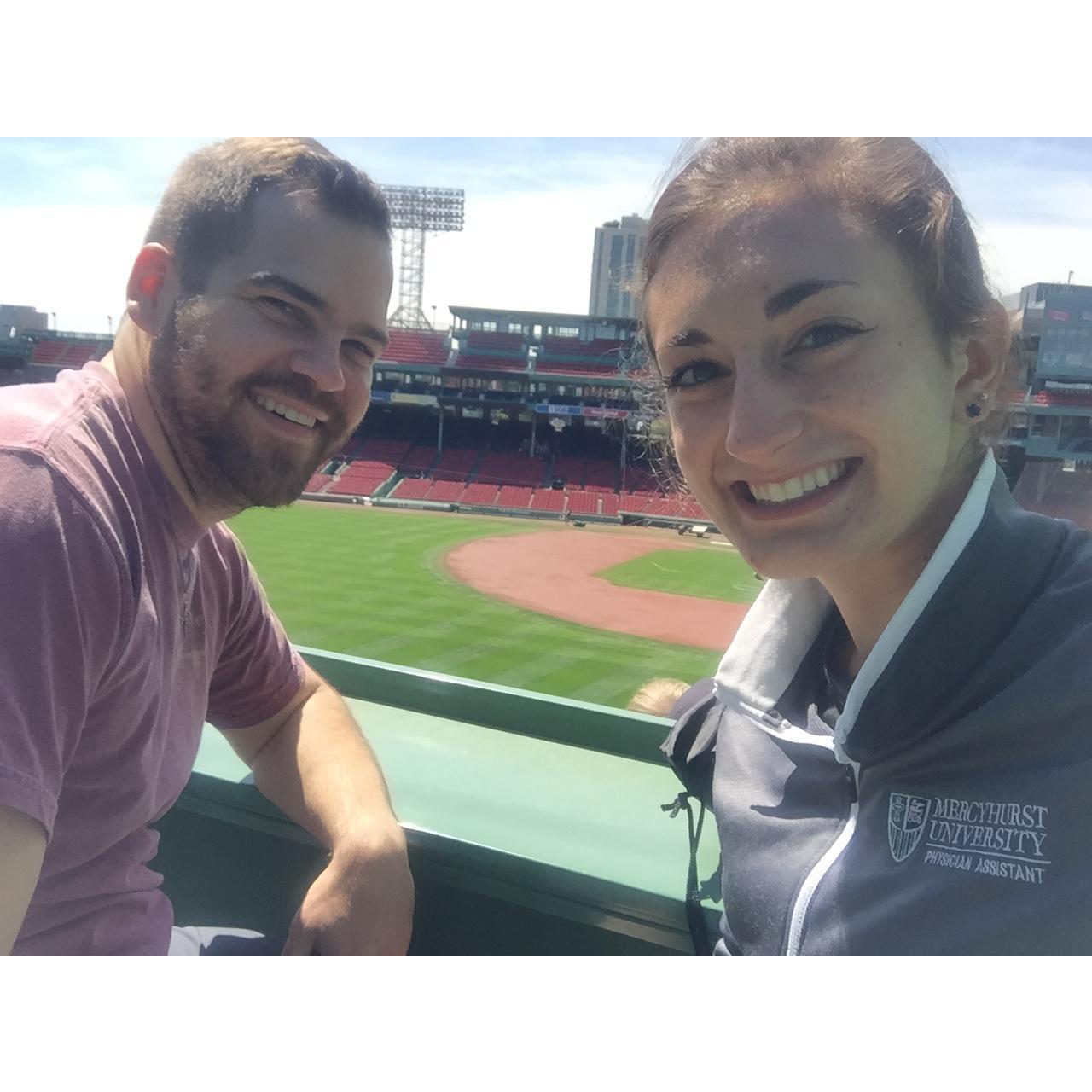 The Big Green Monster, Fenway Park