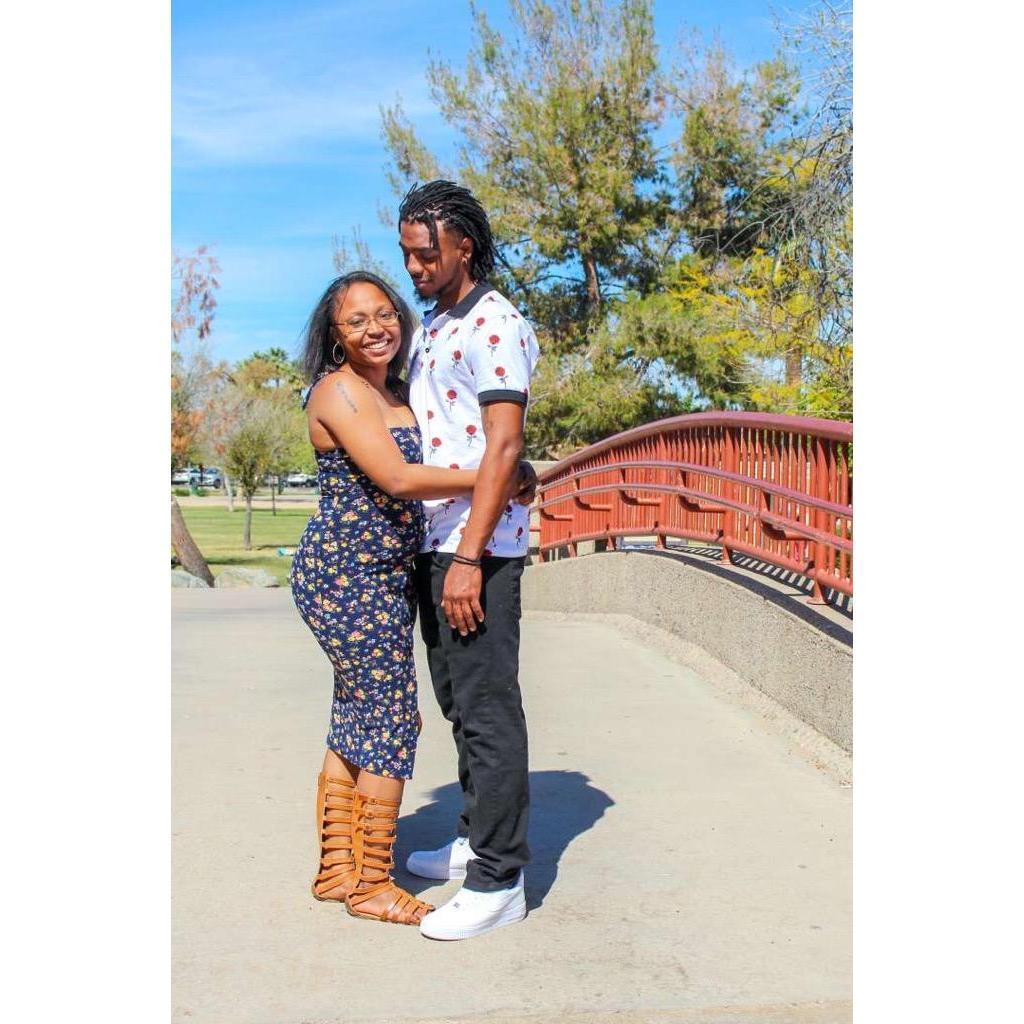 You see how he looking at her? That boy in love or fed up😂🖤