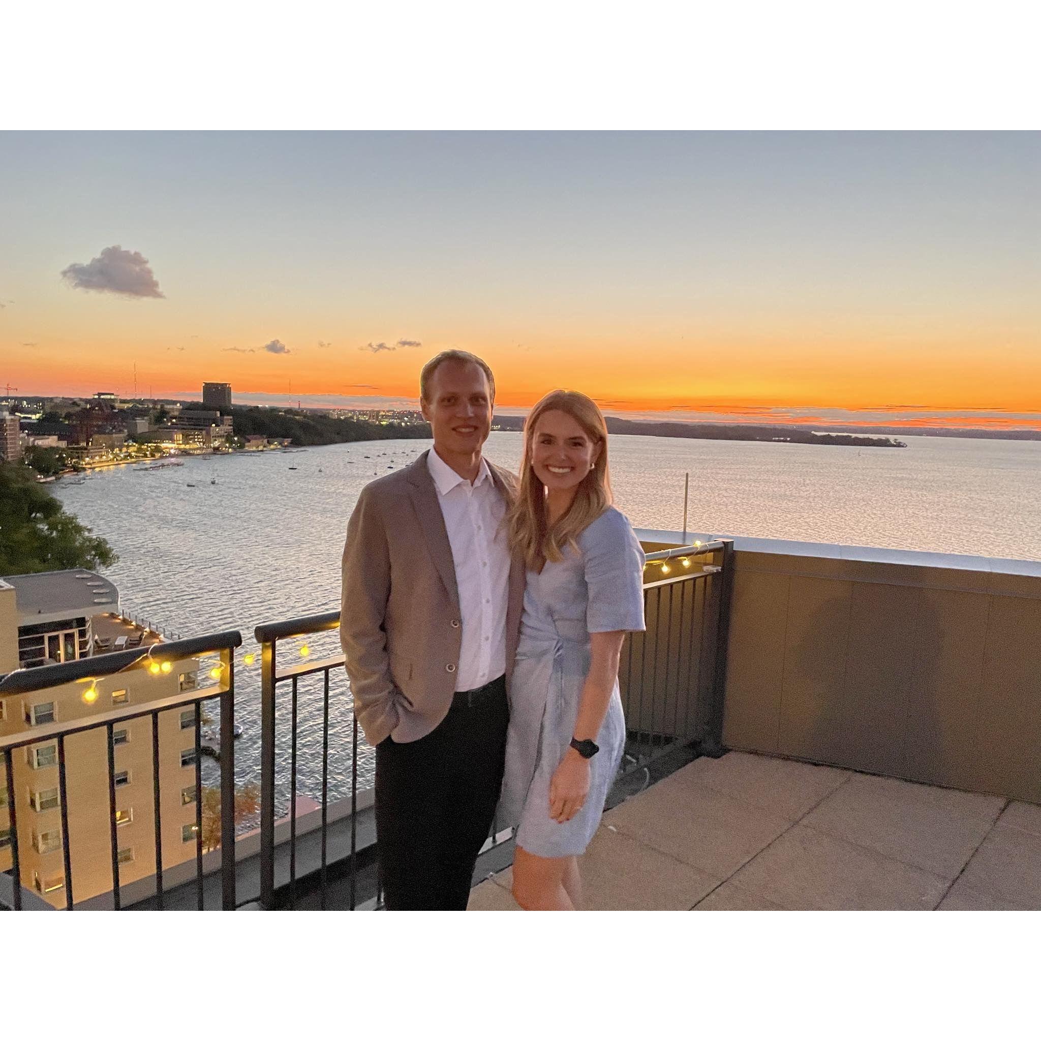 Celebrating friends' wedding | Madison, Wisconsin | August 2023
