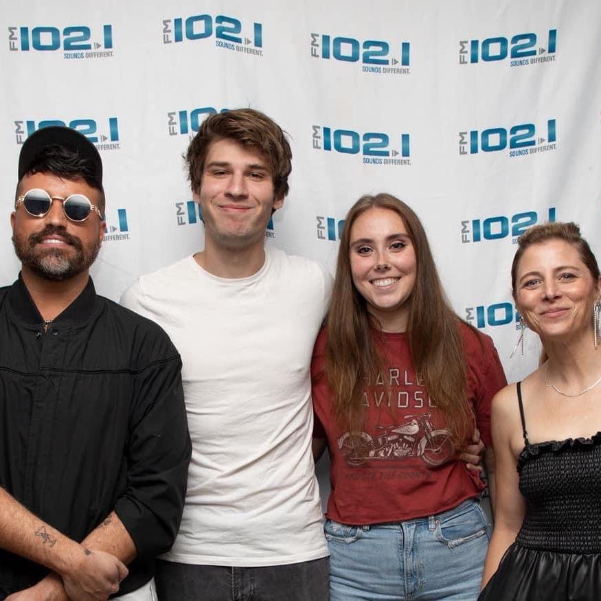 Us with our close personal friends, Neon Trees.