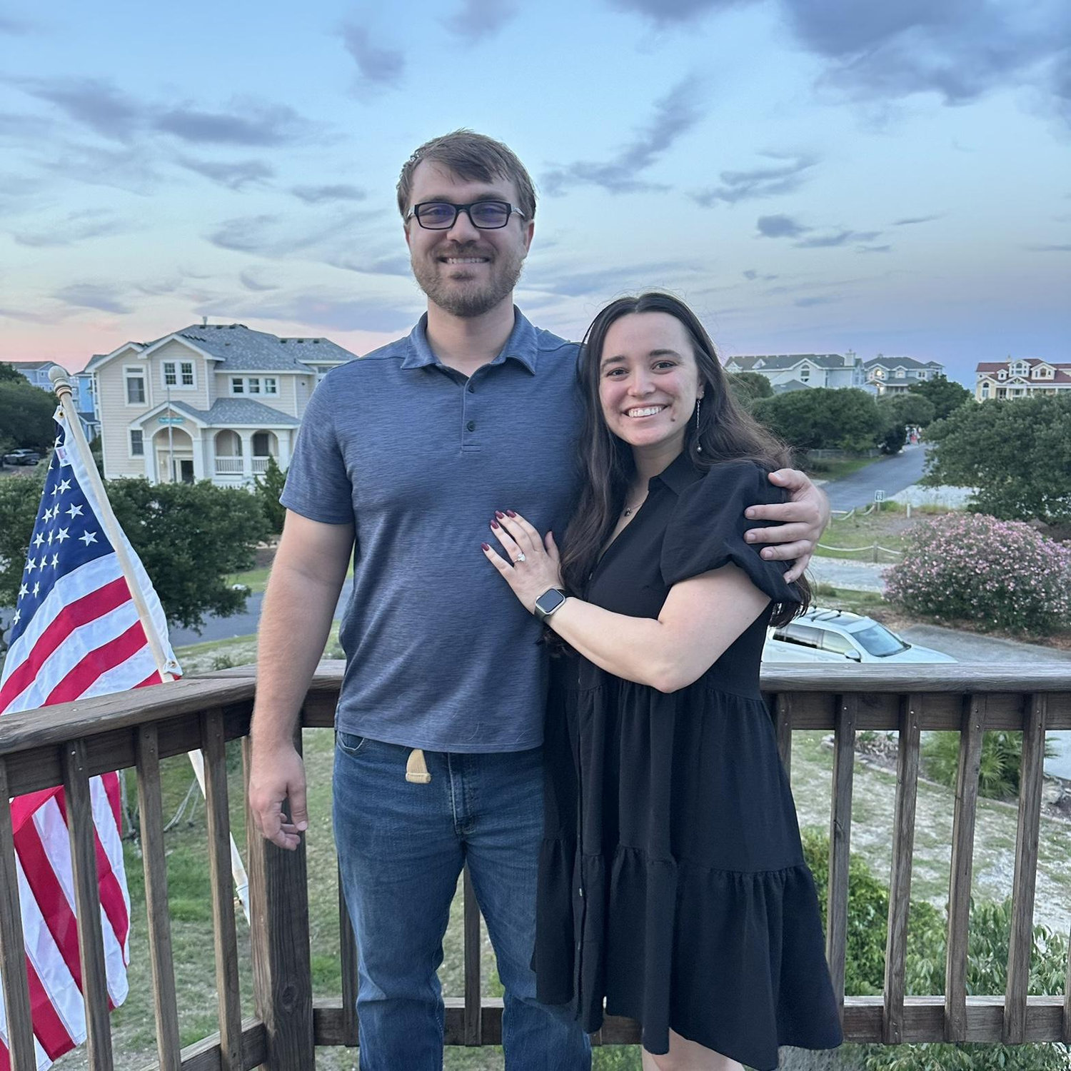 Right after Zach proposed in the OBX!