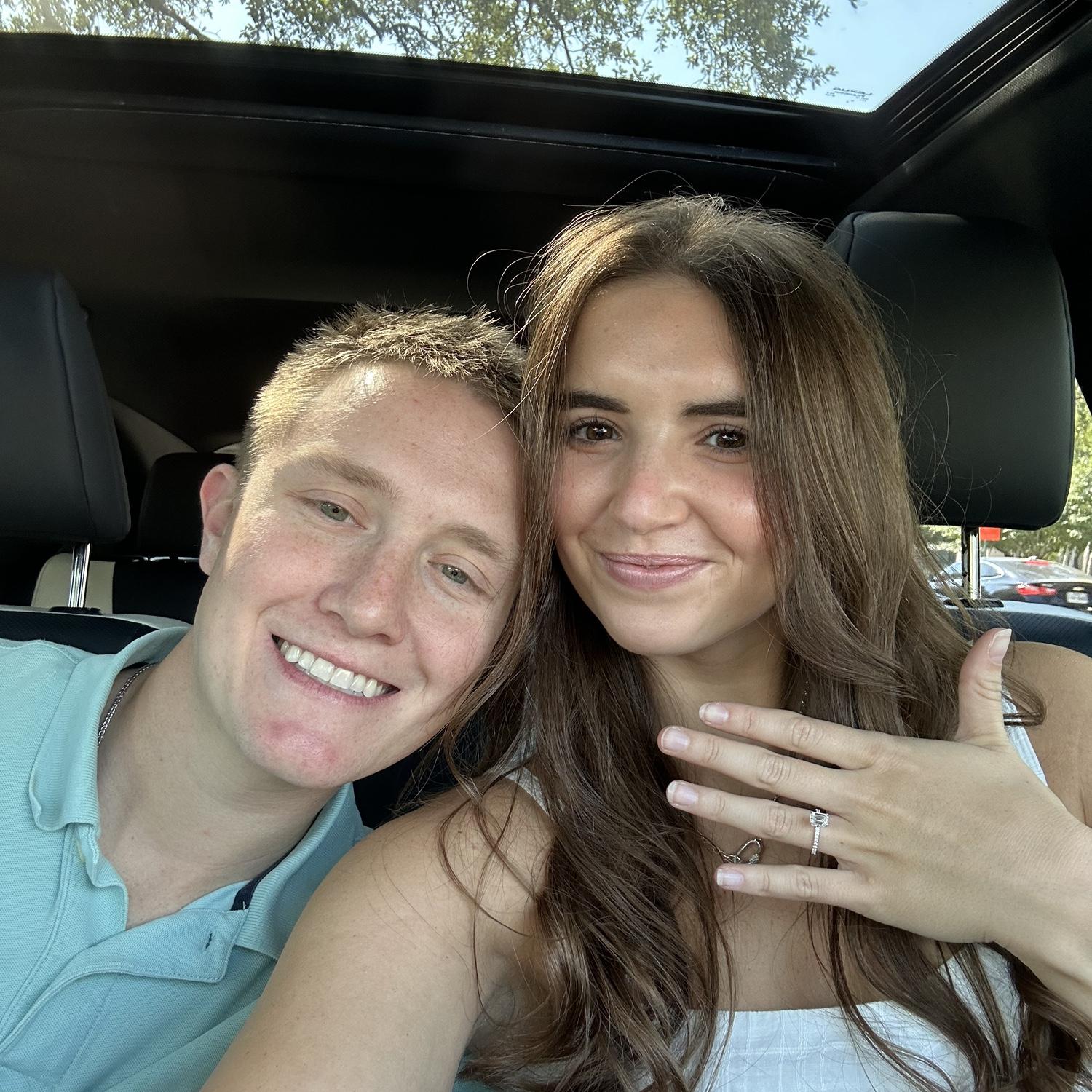 October 2024. Our first anniversary engaged, 7 years!