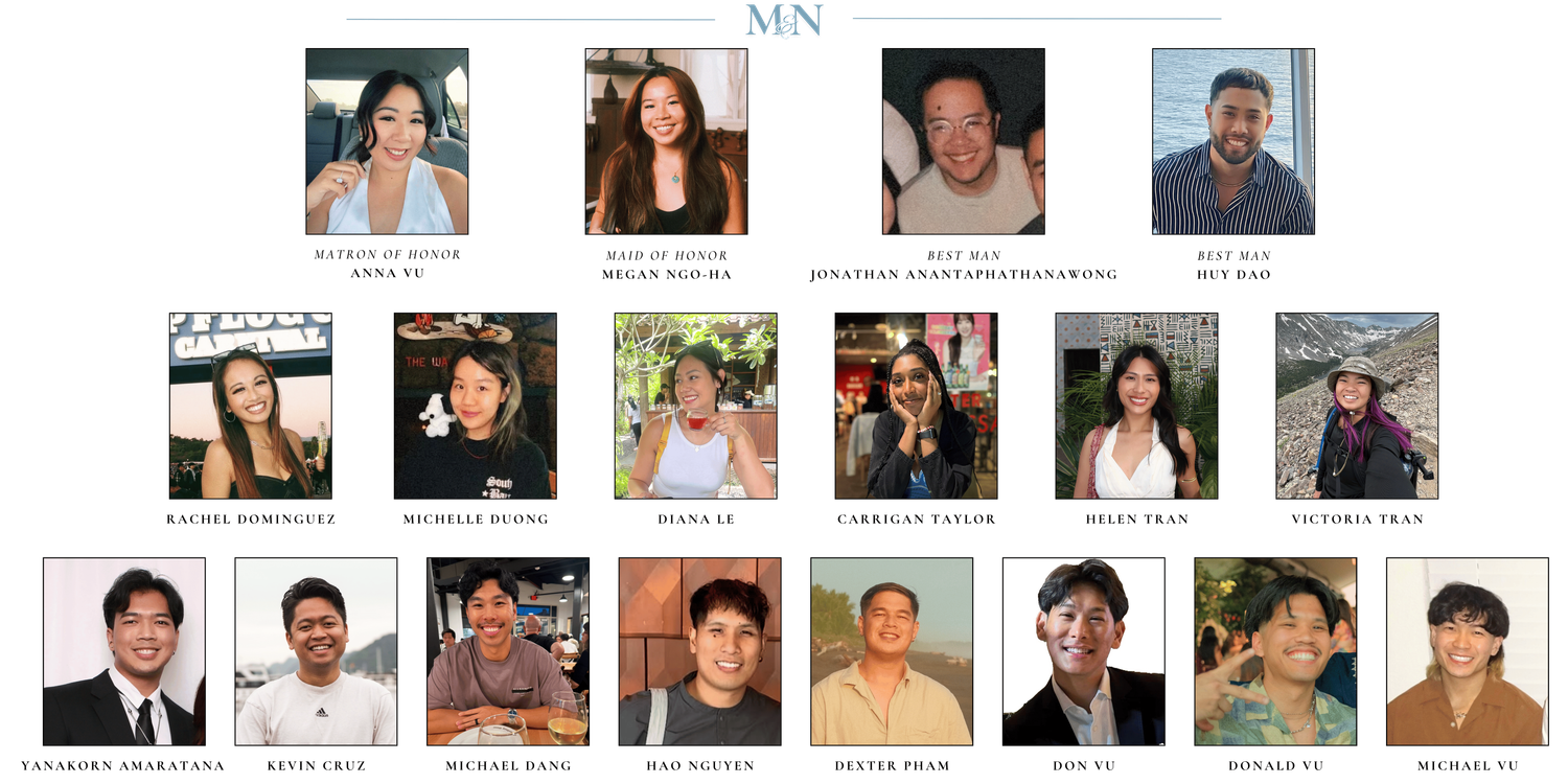 The Wedding Website of MICHELLE PHAM and NAM PHAM