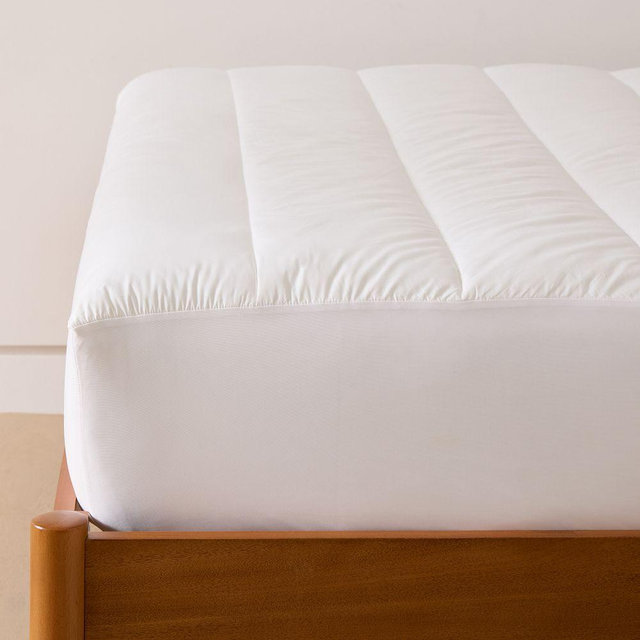 HydroCool Cooling Down Alternative Mattress Pad, King, White