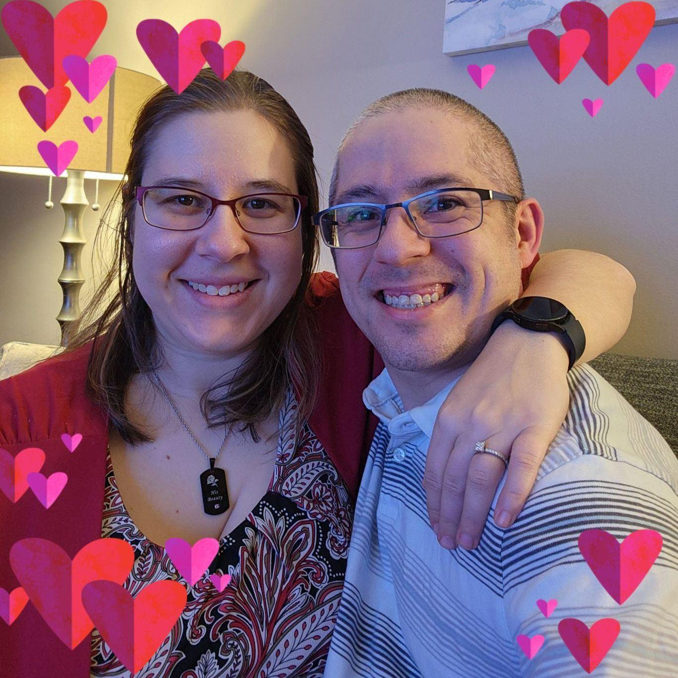 Valentine's day 2025--first one engaged!
