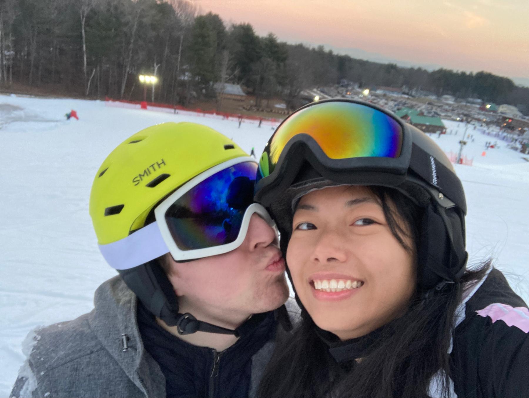 At West Mountain Ski resort