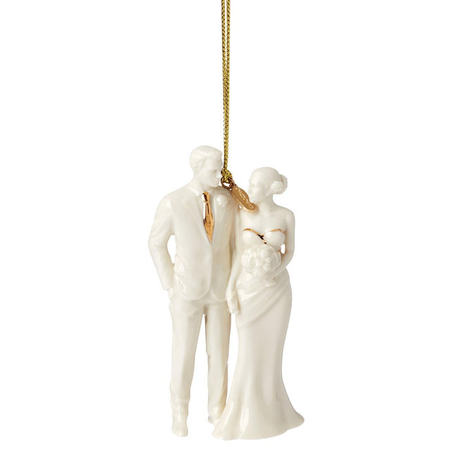 Lenox 2025 Bride & Groom Ornament