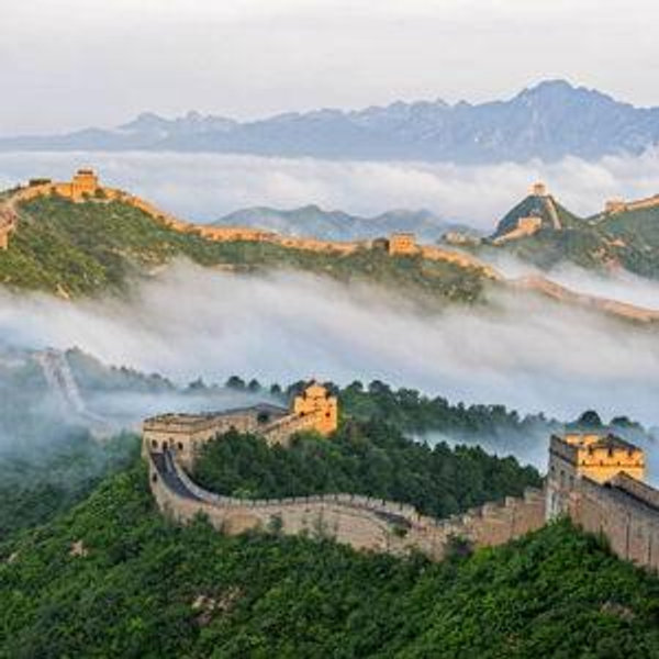 Push Josie off the Great Wall of China