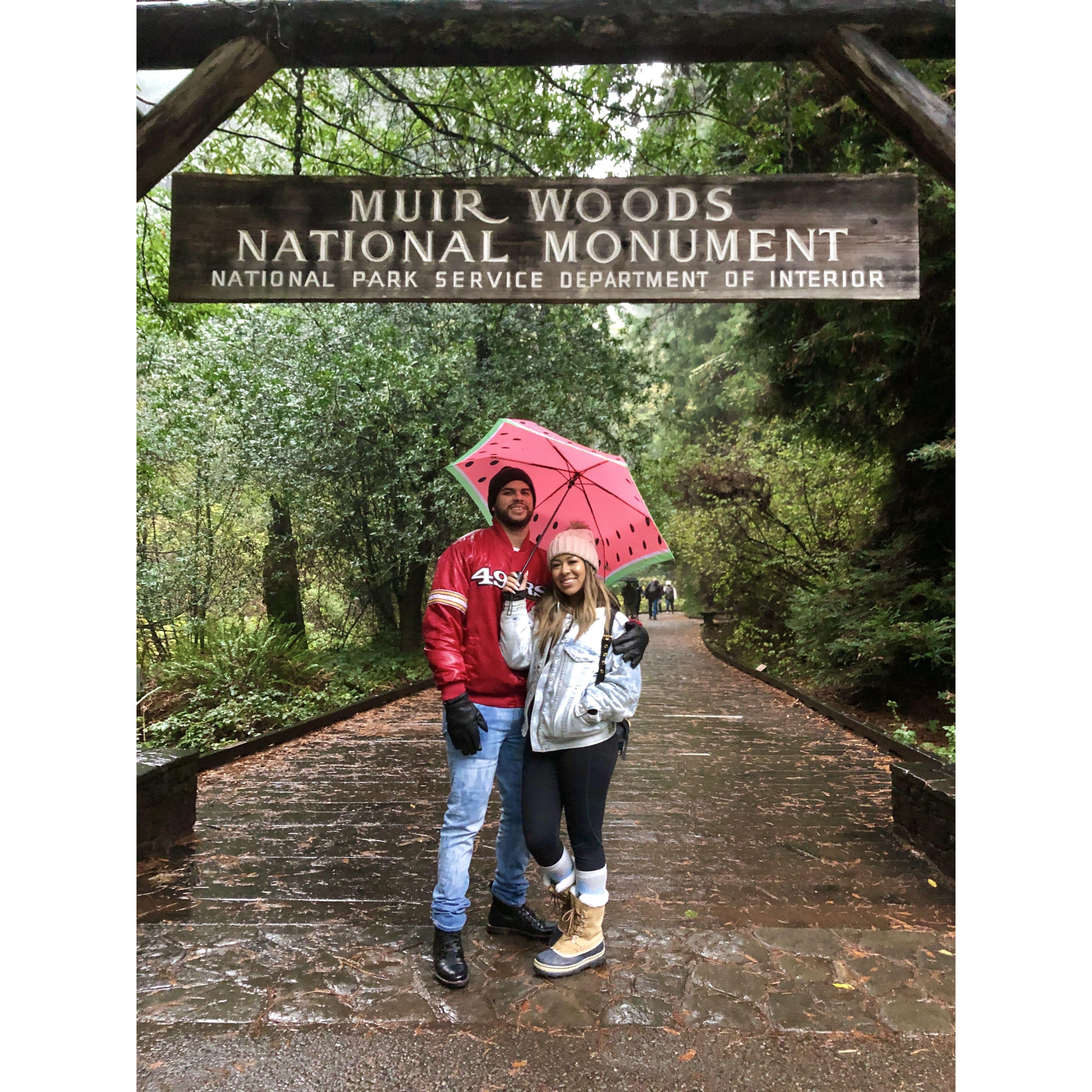 Ariel planned a trip to take me to Muir Woods, I waited so long to come here.