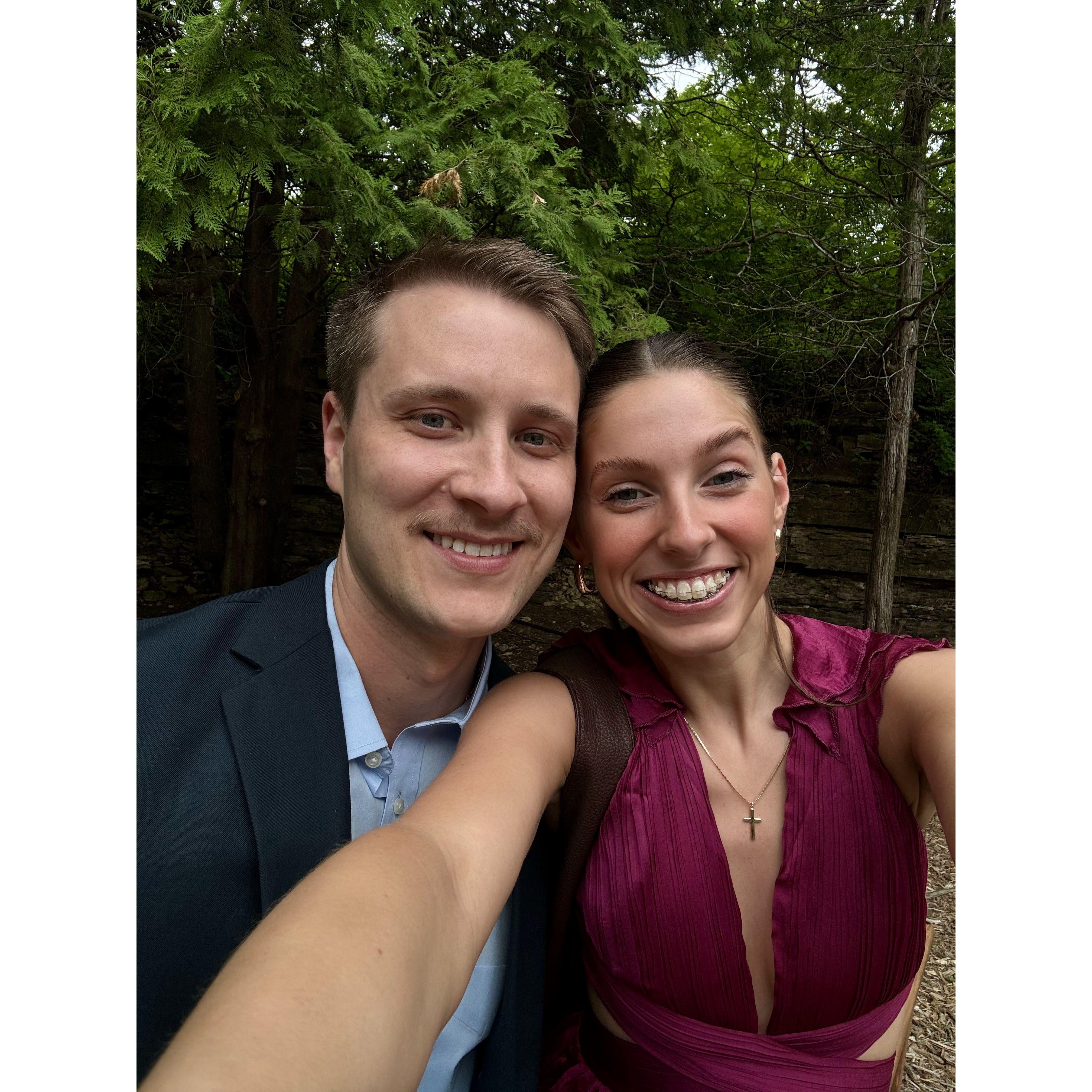 Celebrating Mr. and Mrs. Vandegrift!