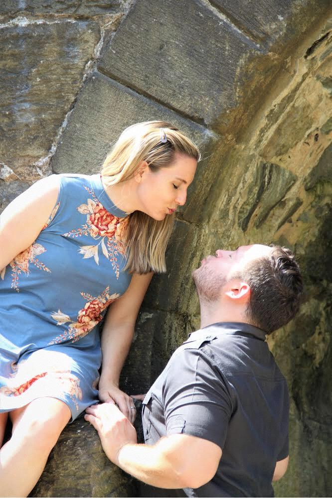 Can't reach! Not until we say "I do"