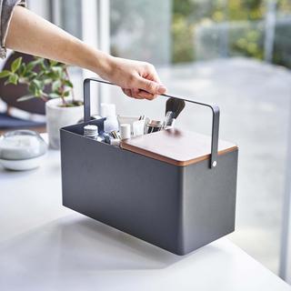 Tower Makeup Organizer with Mirror