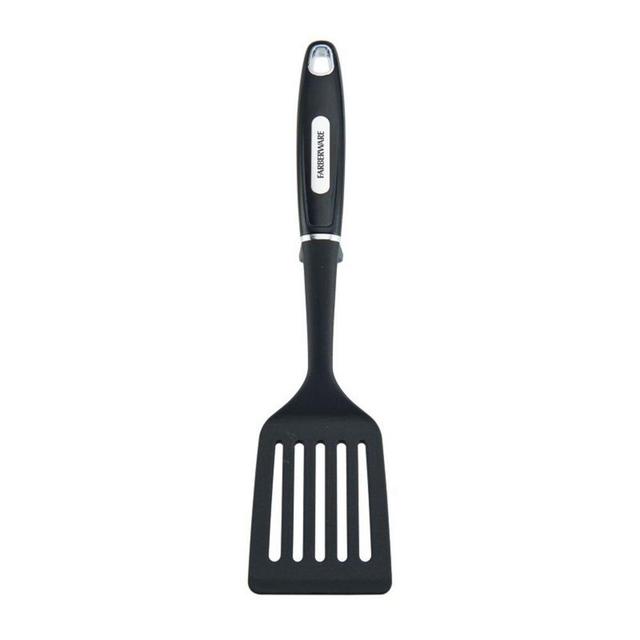 Farberware Professional Nylon Slotted Turner with Black Handle