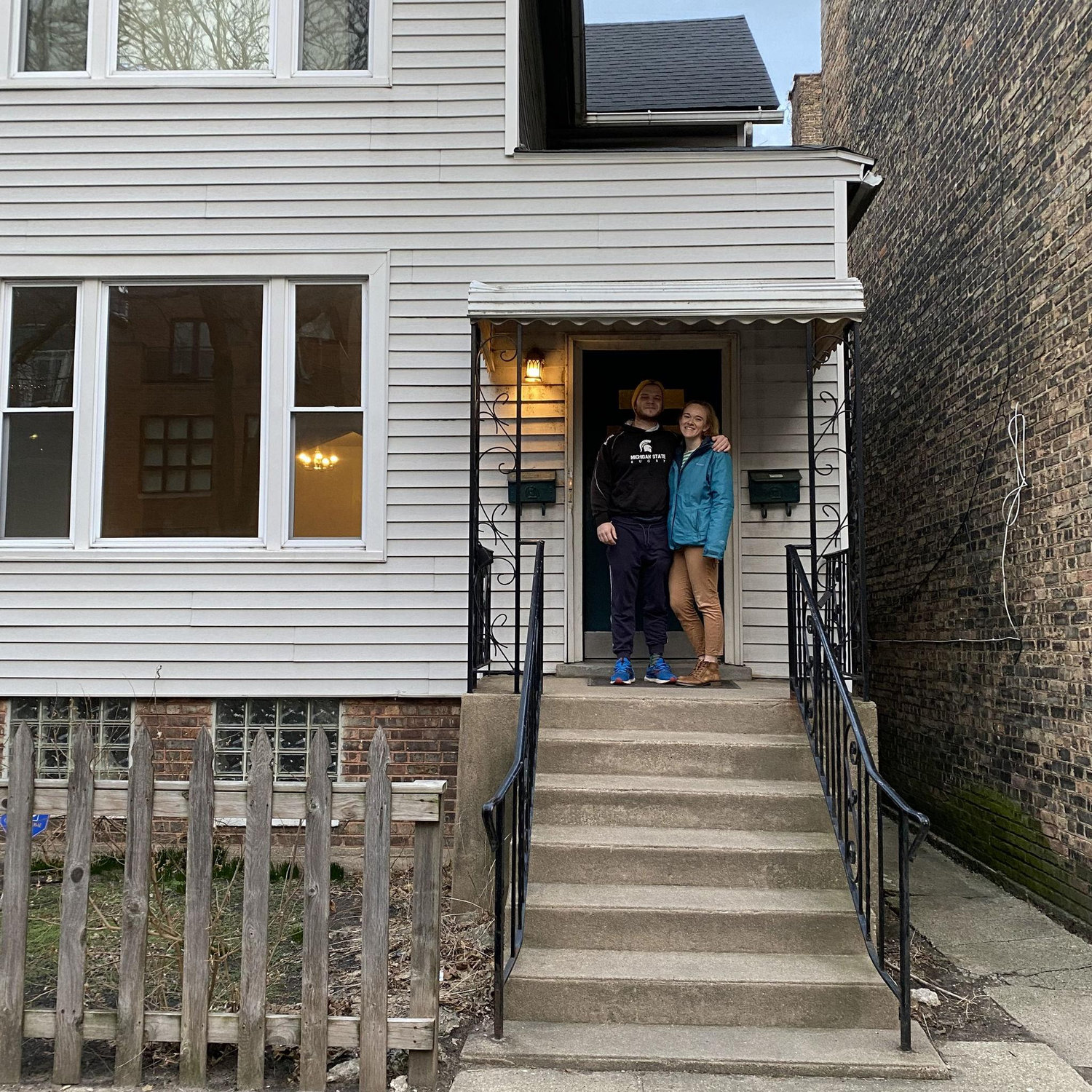 Our first apartment
