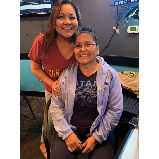 Nelissa and her Mom, Jean Aseret