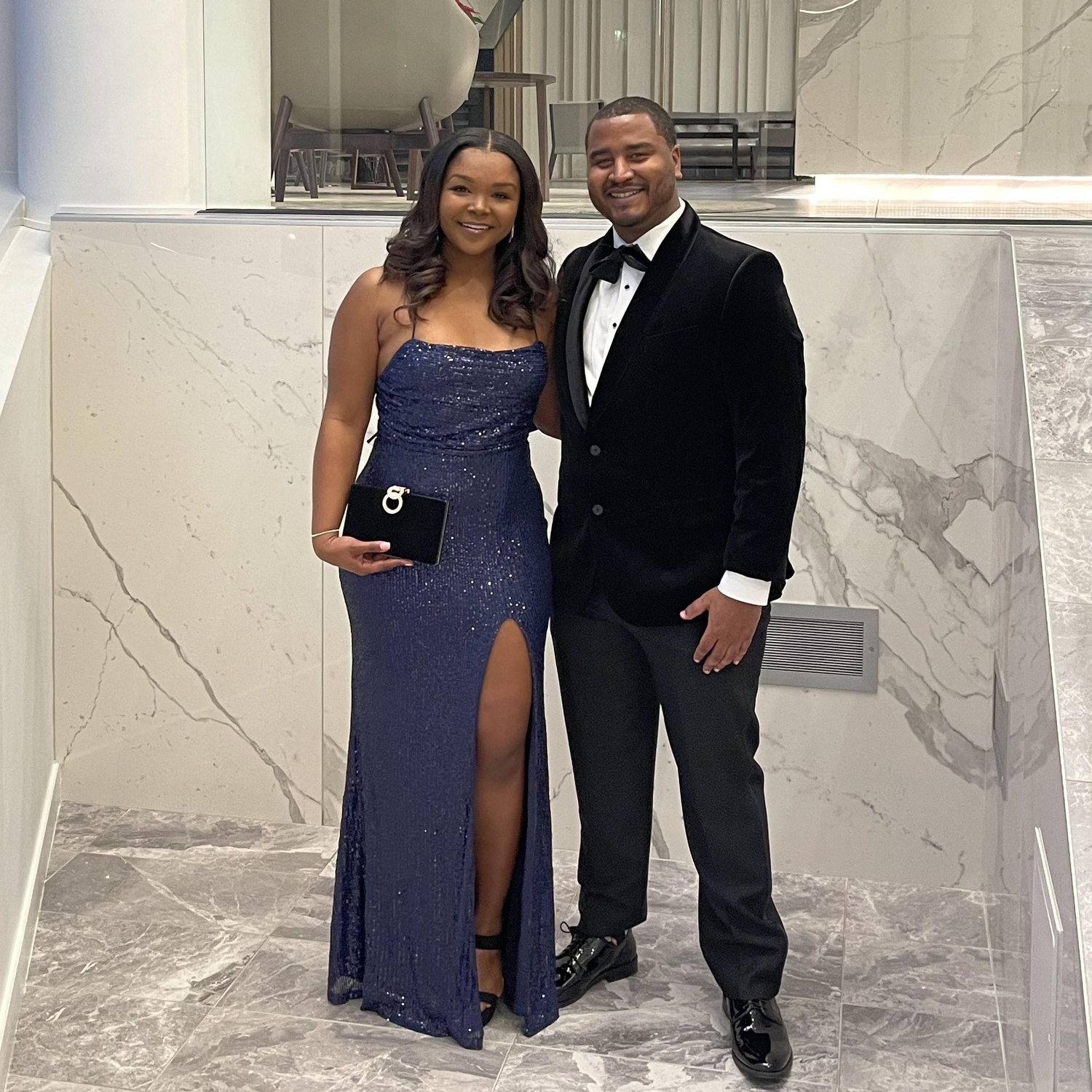 Attending the Black Law Student Association's annual gala - Spring 2023
