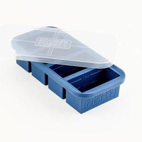 Silicone Freezer Trays - One Cup / Blueberry