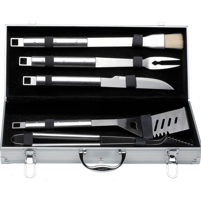 BergHOFF Grill Essentials 6-Piece Travel Set - Stainless Steel Case