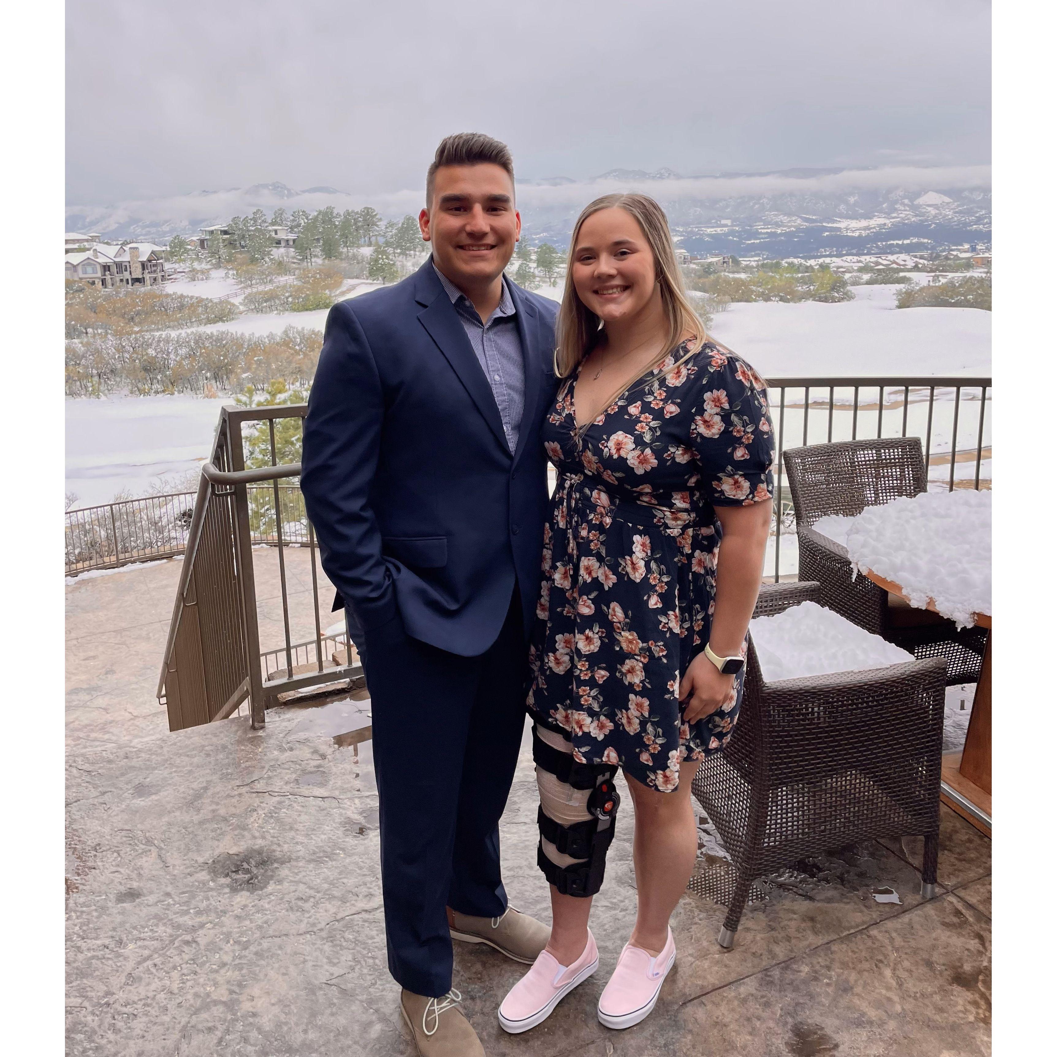 Cheers to One Year together!!