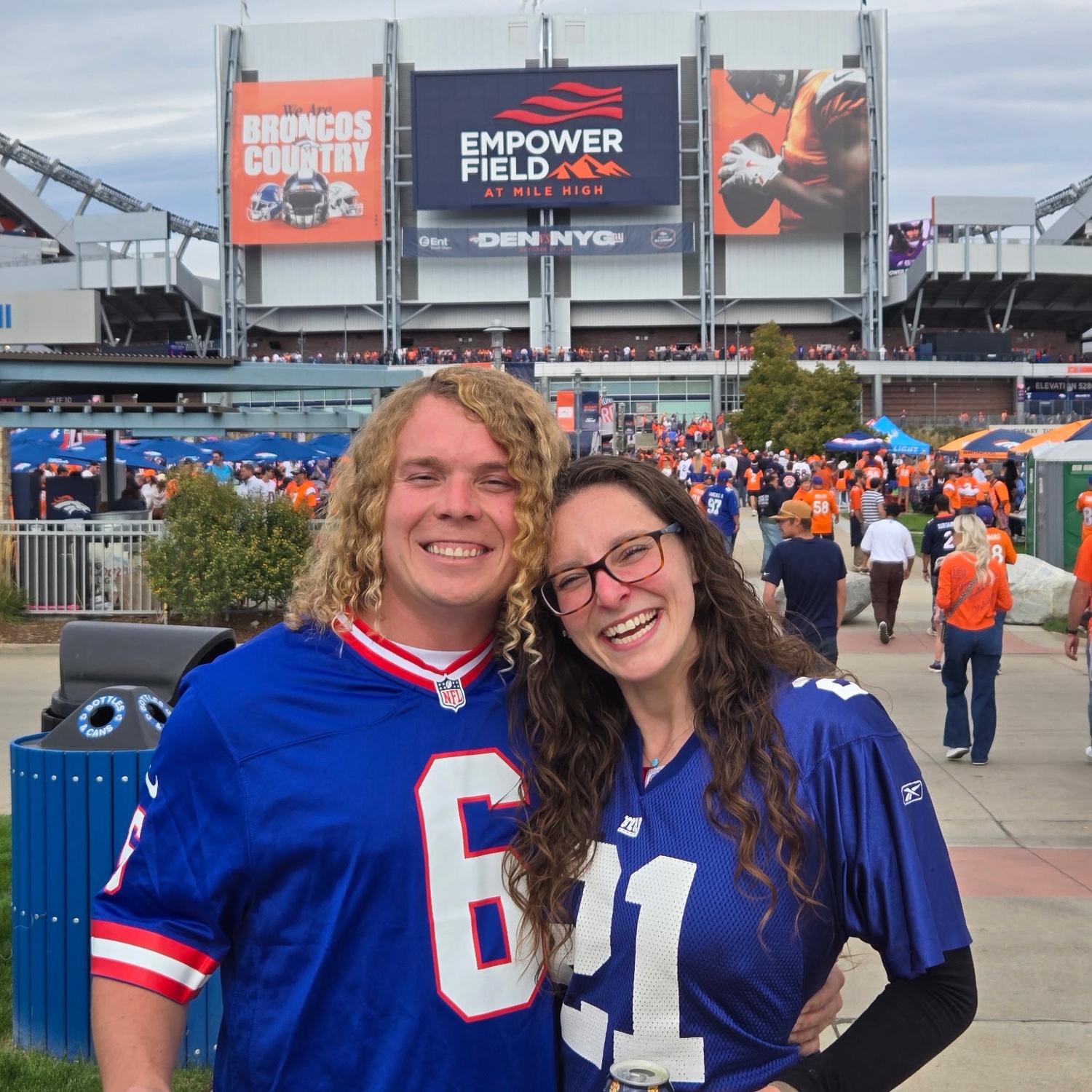 Giants v Broncos game! October 2025