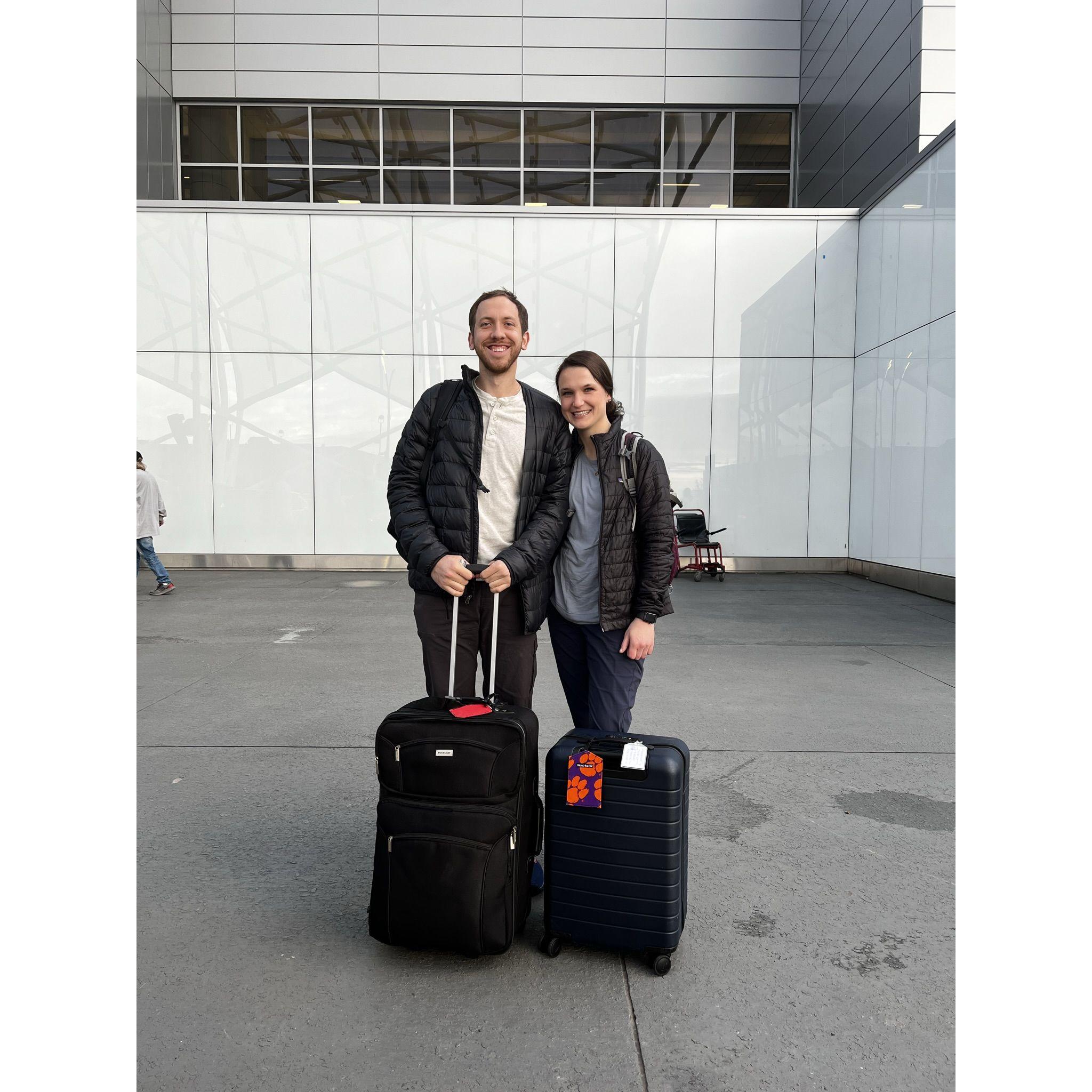Headed to California! March 2022