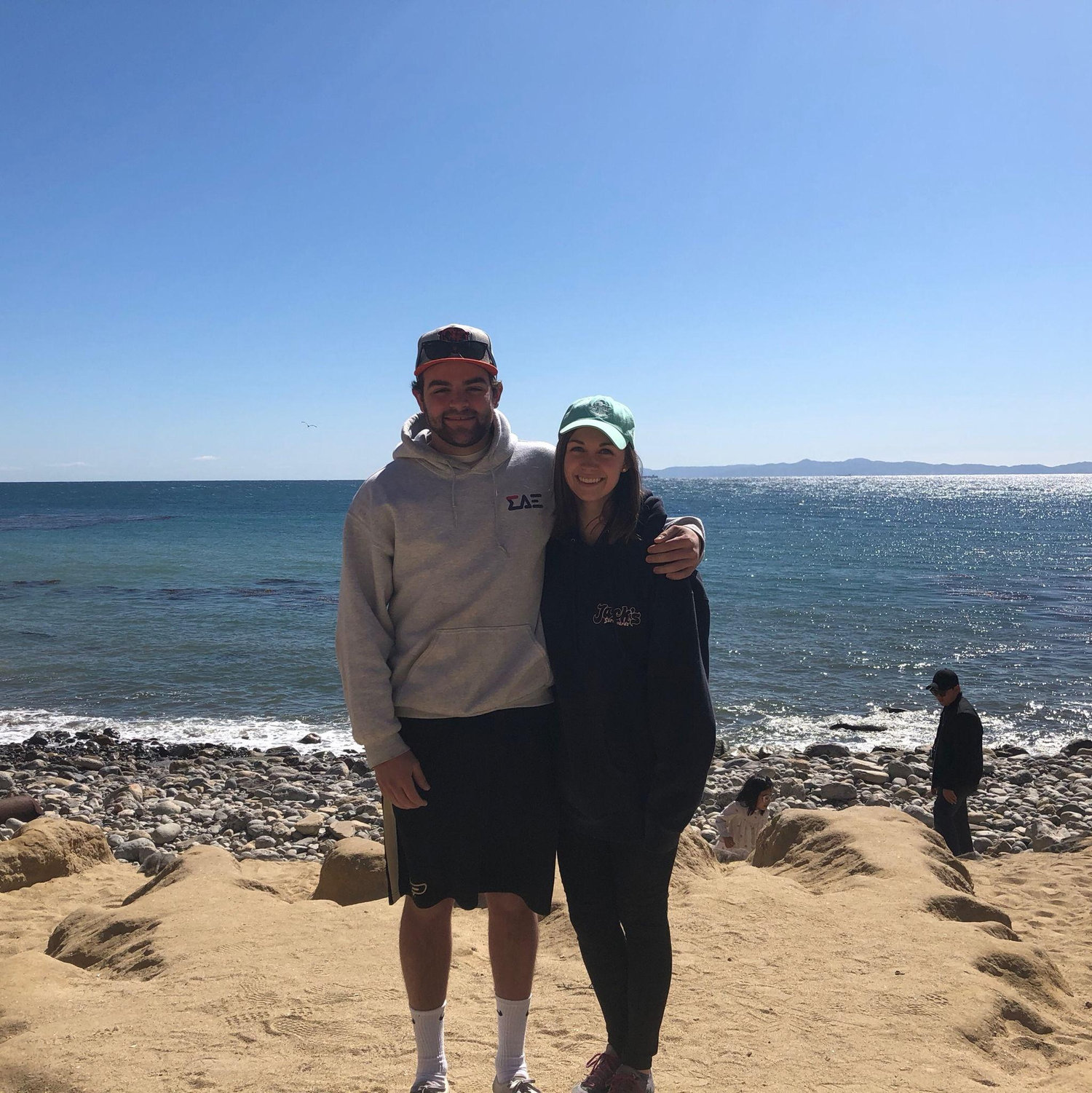 Katelyn's first trip to Manhattan Beach