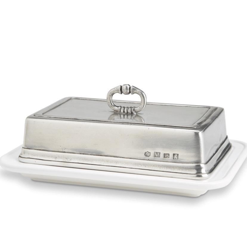 MATCH Pewter - Convivio Double Butter Dish